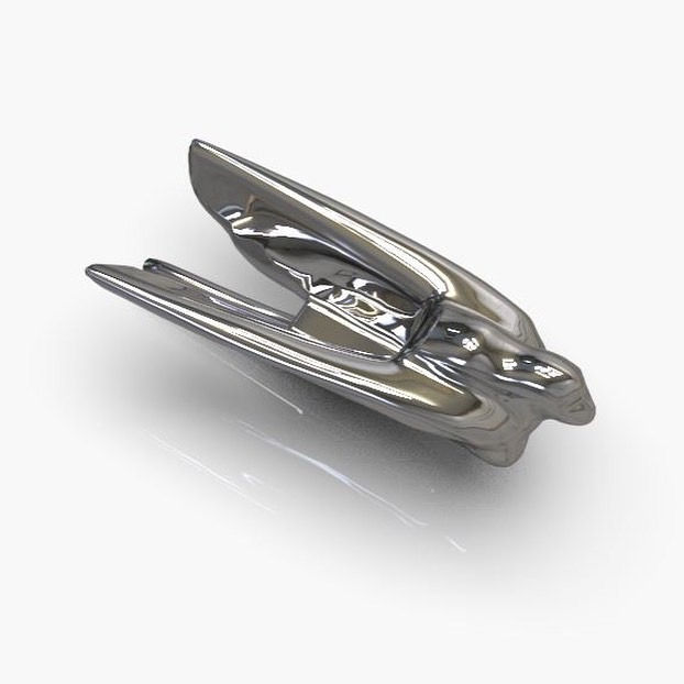 Thumbnail: 1:12  Set of two 41 Cadillac Goddess Hood Ornaments