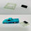 Thumbnail: 1:64 Nissan Folding Ragtop for Bed Topper Set of 3 (rag top only) 