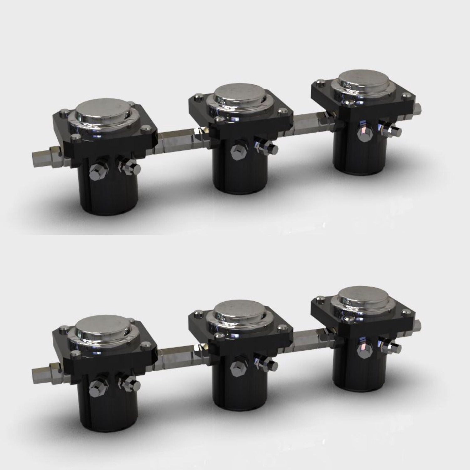 1:10 set of 6 Solenoids 