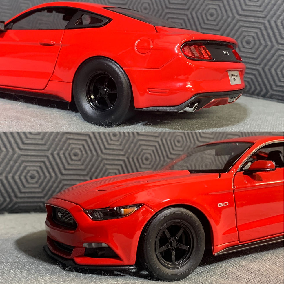 Thumbnail: 1:18 Black Weld Star wheels and tires.  Car not included 