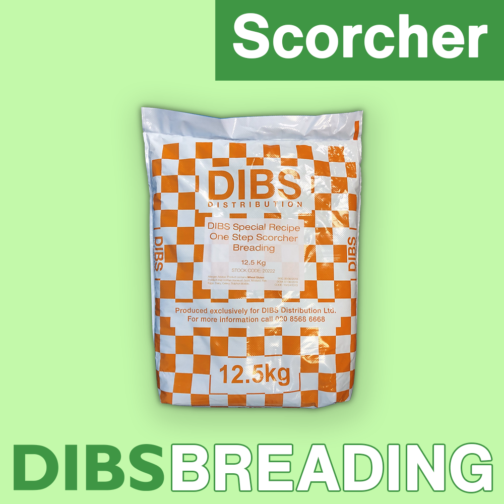 Spicy breading mix – DIBS one-step scorcher coating for crispy wings or fillets