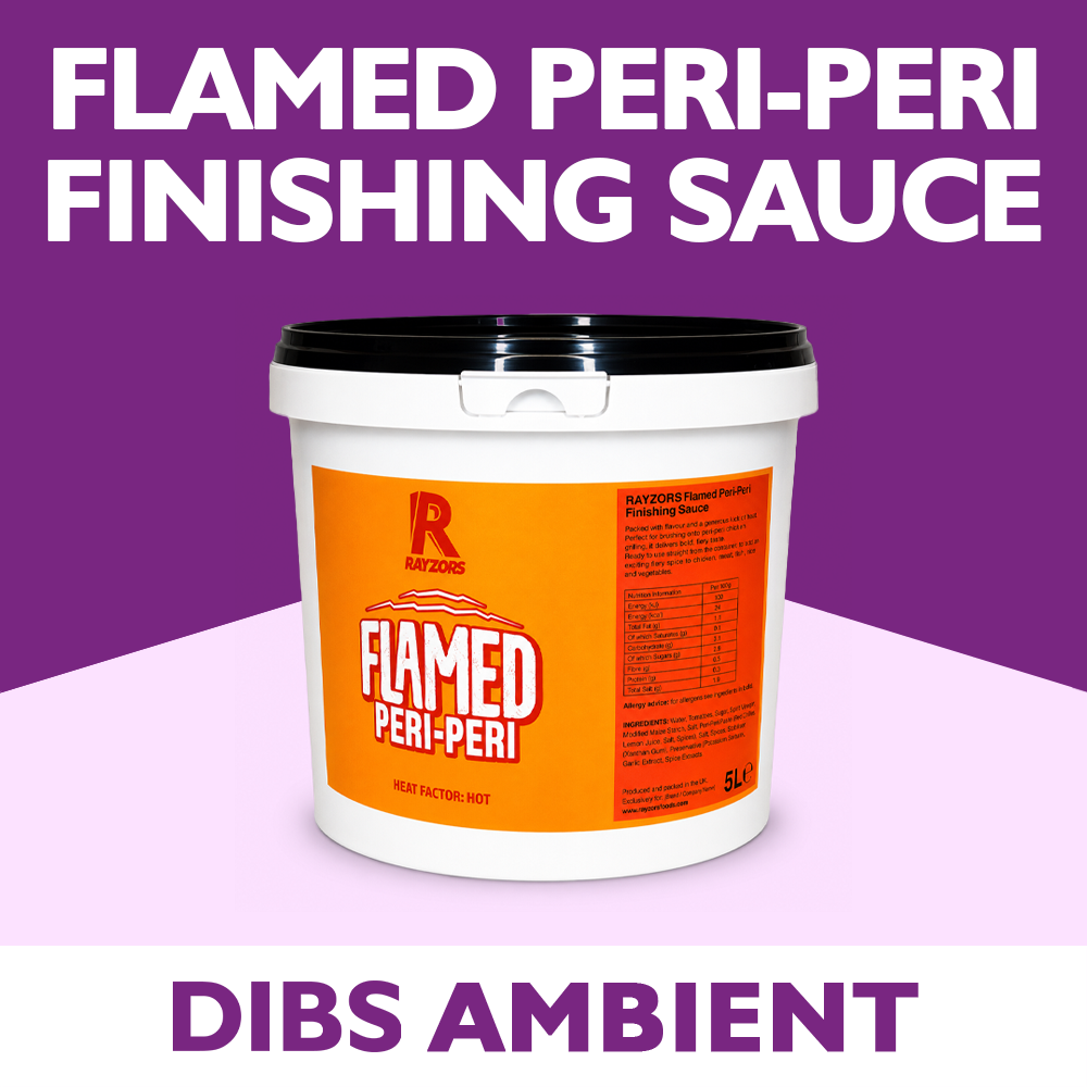 RAYZORS Flamed Peri-Peri Finishing Sauce