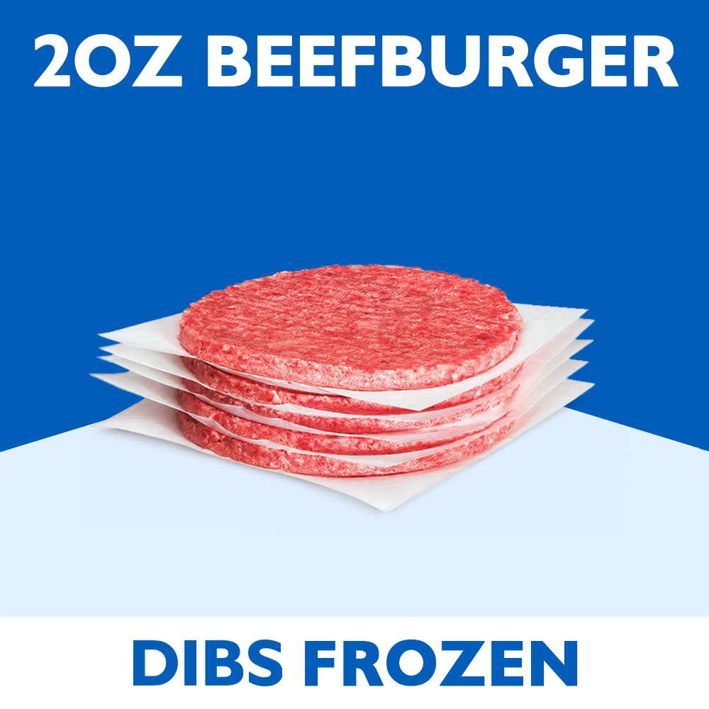 DIBS Halal 2oz Beef Burgers
