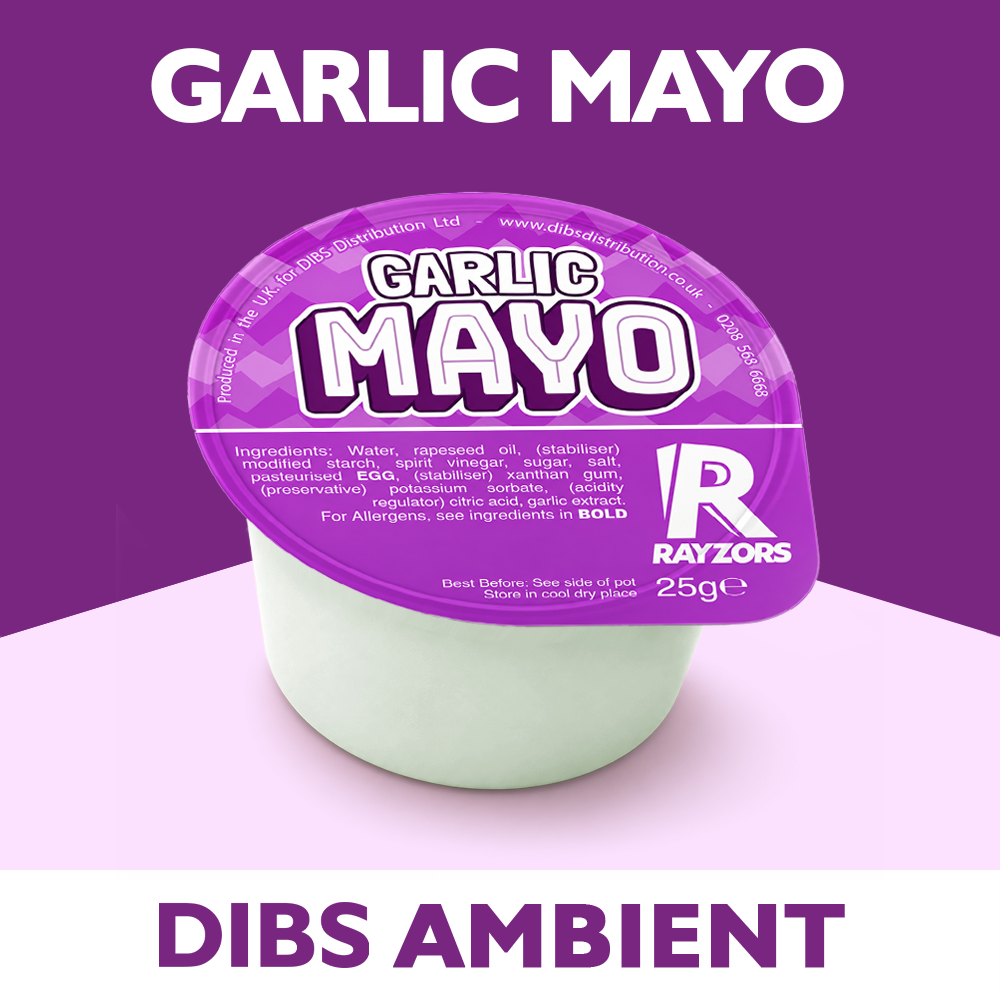 RAYZORS Garlic Mayo Dip Pots