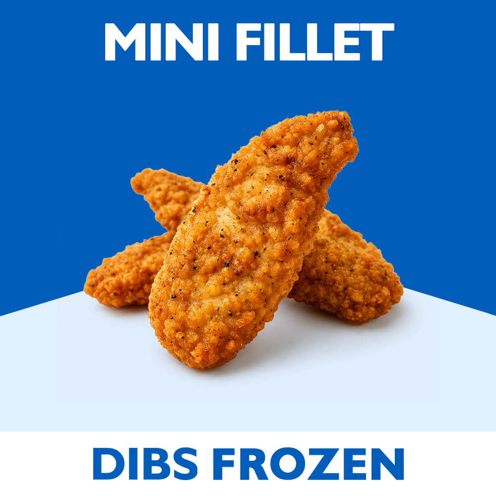 DIBS Halal Mini Fillets – Boneless Chicken Tenders