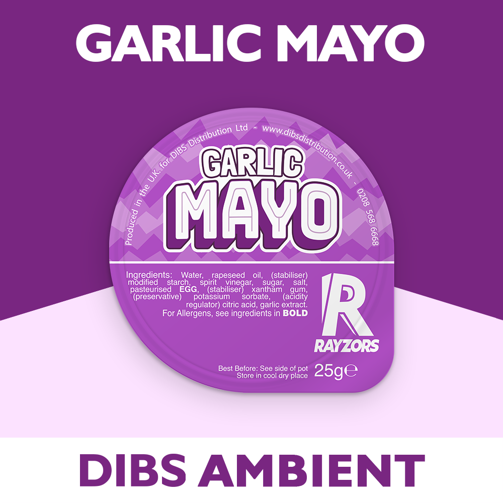 RAYZORS Garlic Mayo Dip Pots