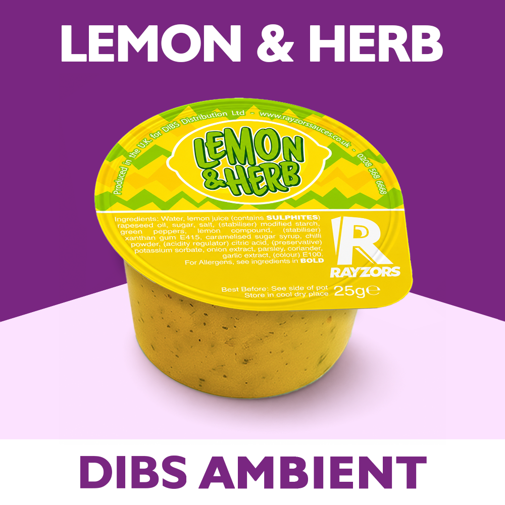 RAYZORS Lemon & Herb Dip Pots