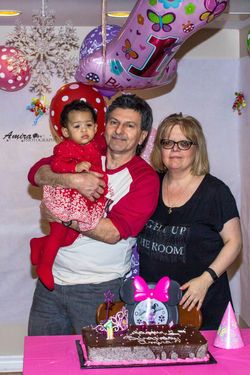 Amira and her grandparents