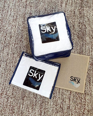 enxoval e jogo americano motel sky