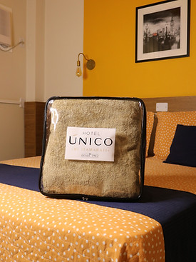 porta cobertor hotel único