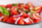 TOMATENSALAT MIT ZWIEBELN