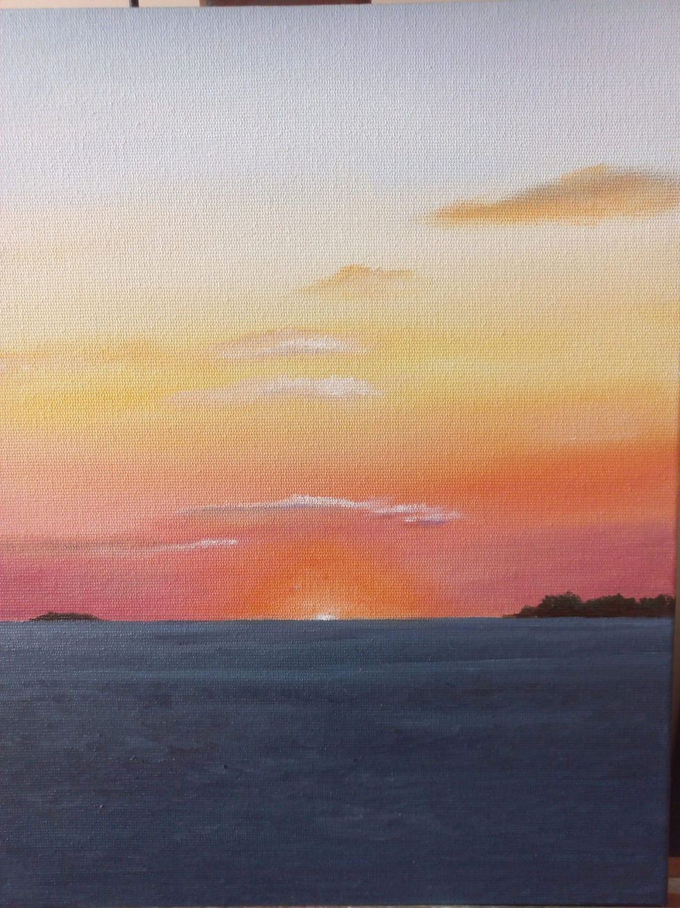 Atardecer sobre el Rio