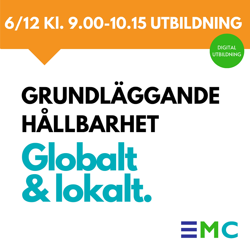 UTBILDNING: Grundläggande hållbarhet.