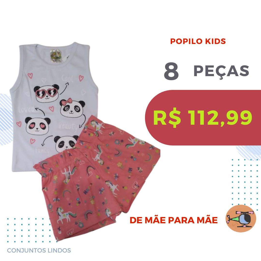 4 CONJUNTOS - menina