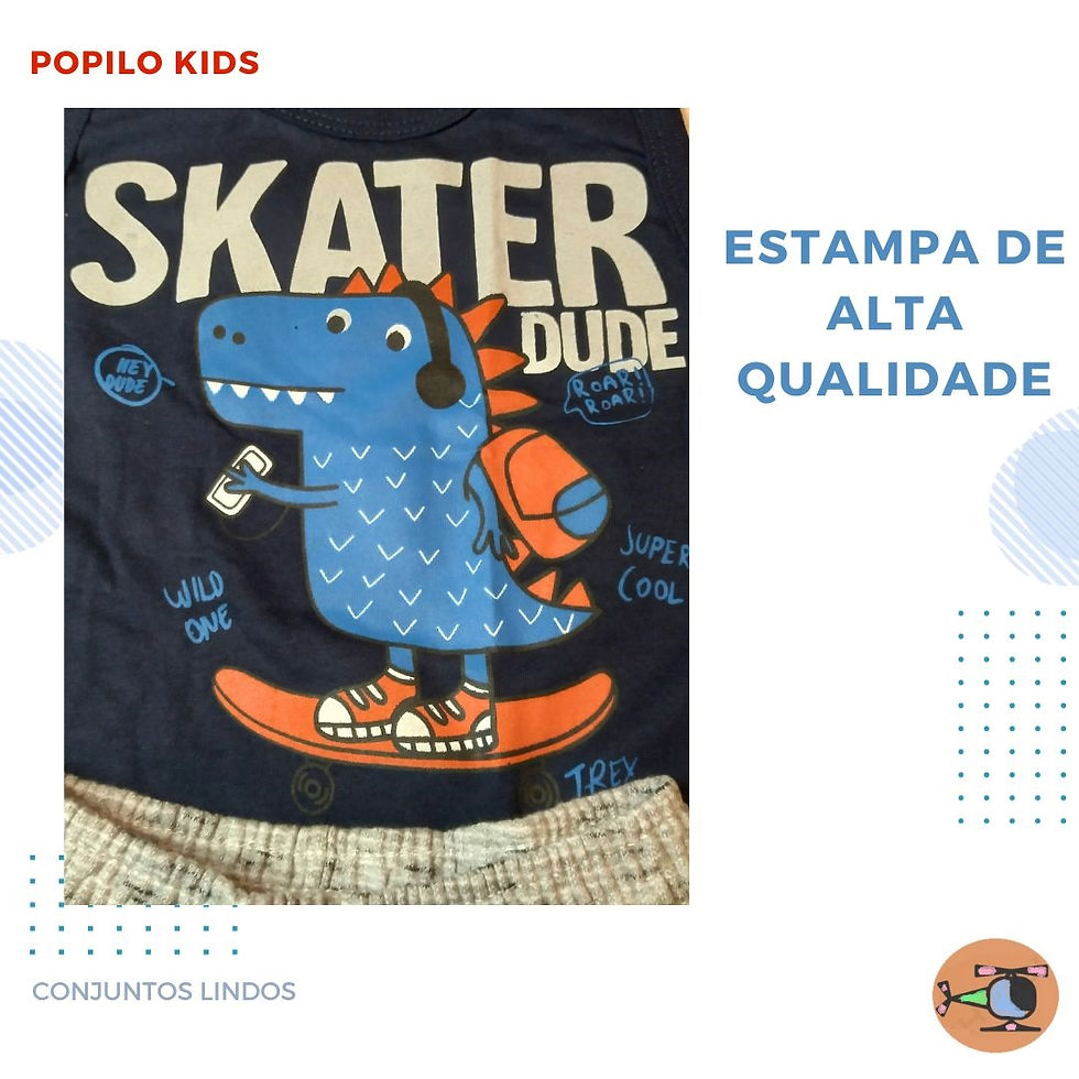 Miniatura: CONJUNTO - menino
