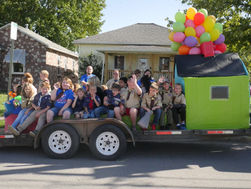 Scouts in Parade