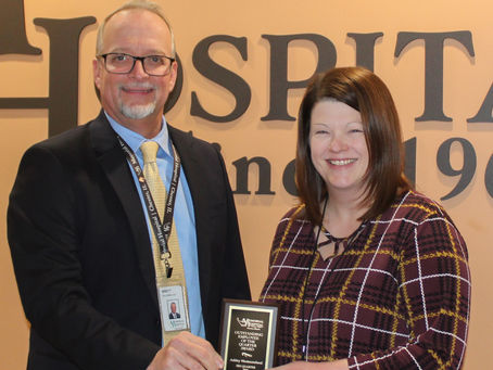 Westmoreland Receives Employee of the Quarter