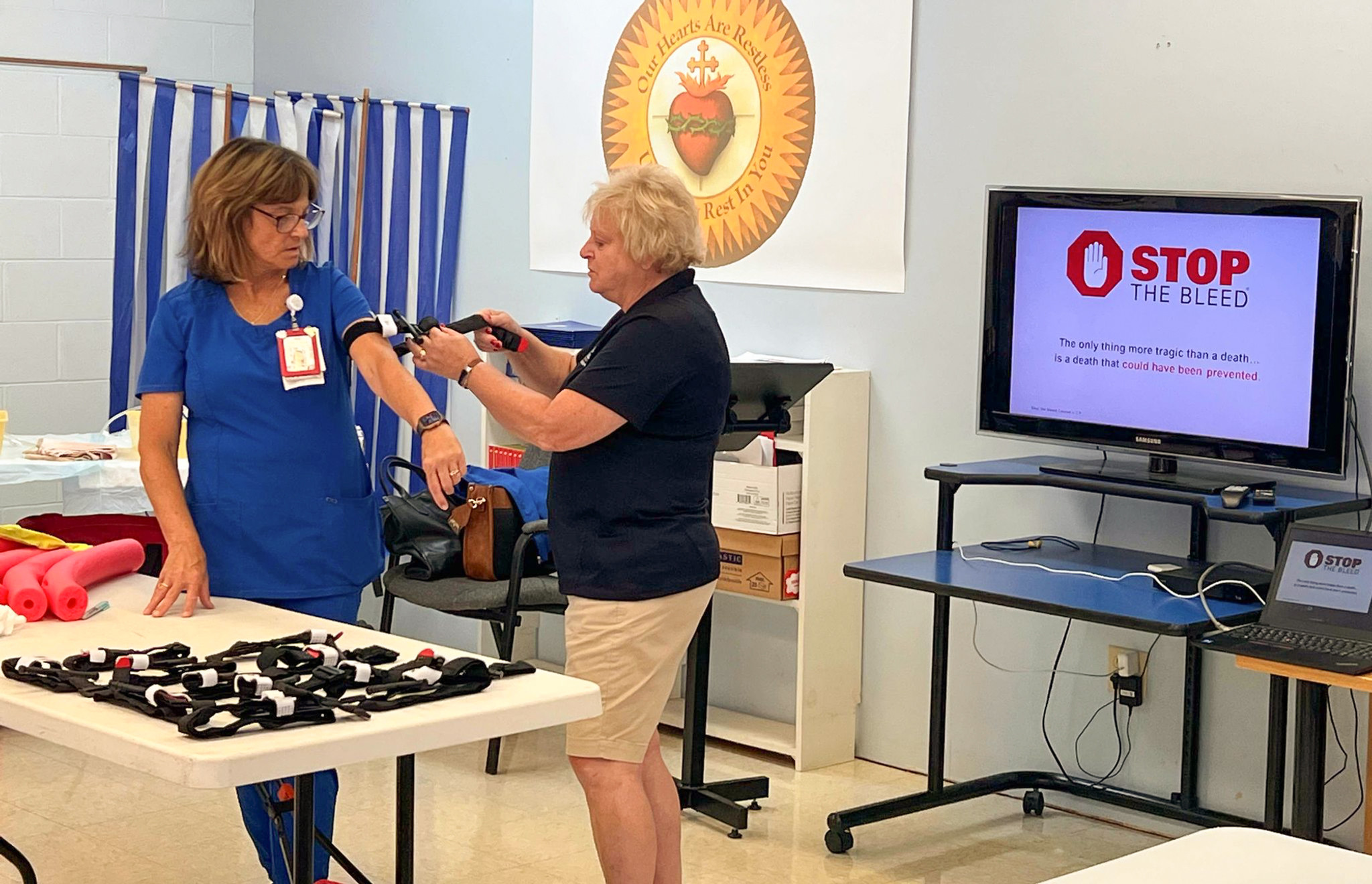 Memorial Hospital Brings Bleed Control Training to Schools