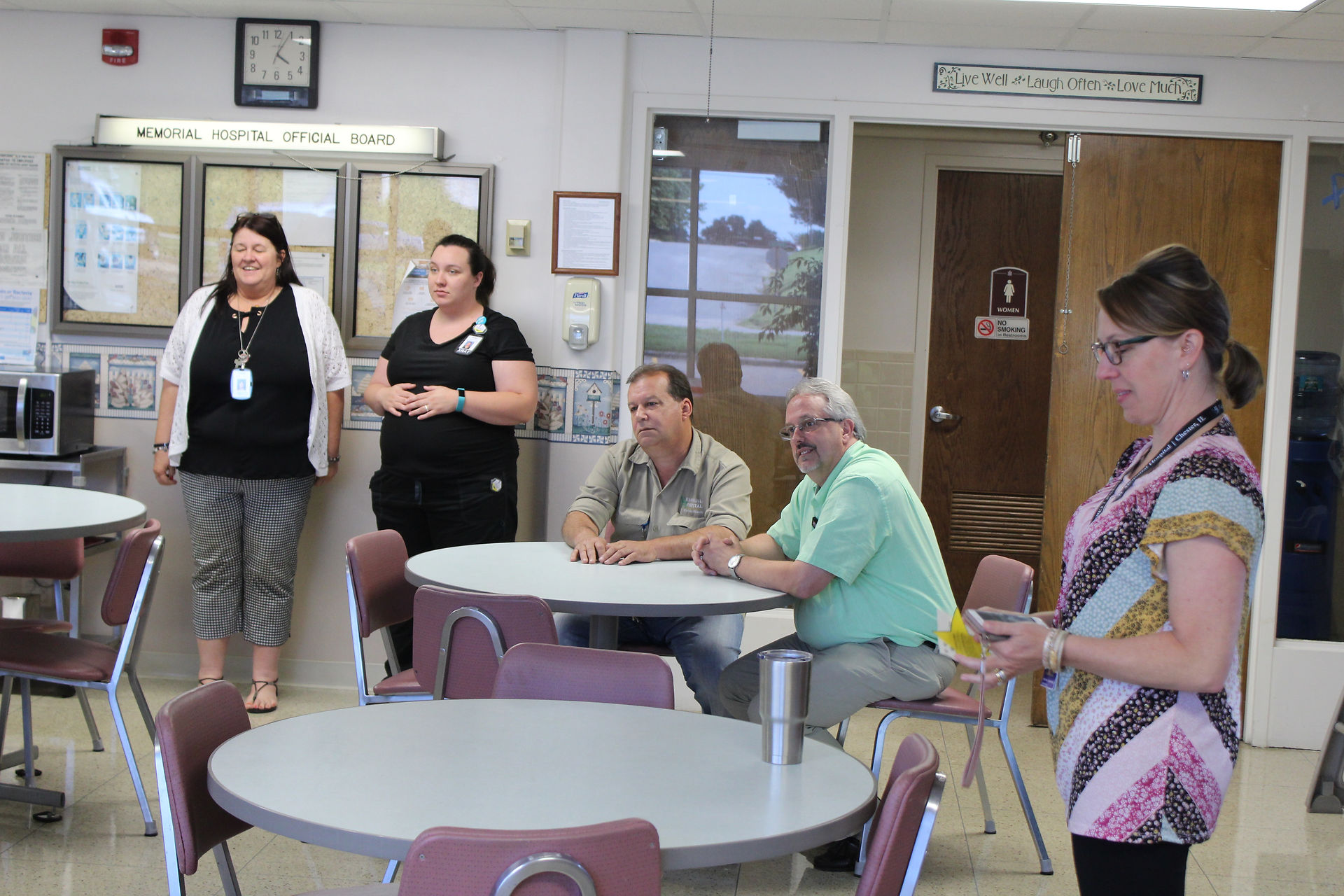 Employee of the Quarter Reception Jul 2019