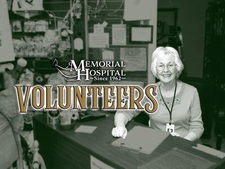 Volunteer at Memorial Hospital