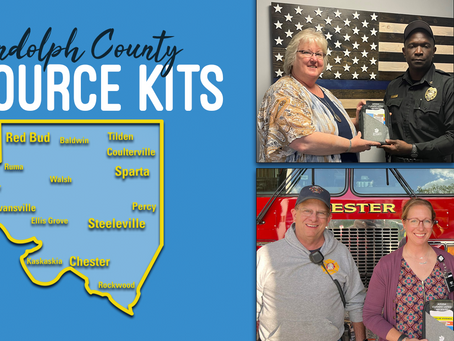 First Responders Receive Resource Kits