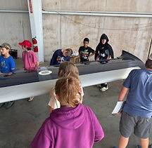 Students with Aircraft during Drone Zone 2025