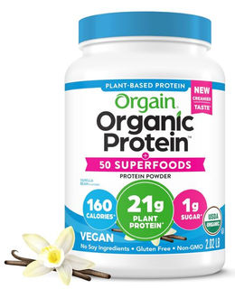 Orgain Organic Vegan Protein + 50 Superfoods Powder