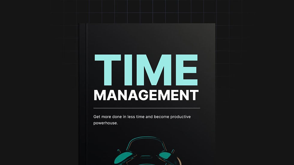 Small Business Budgeting - Ebook to help improve time management skills