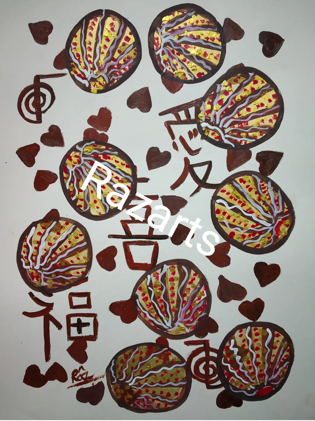 Chocolatey Hearts  Bon Bons of Happiness Asmr art