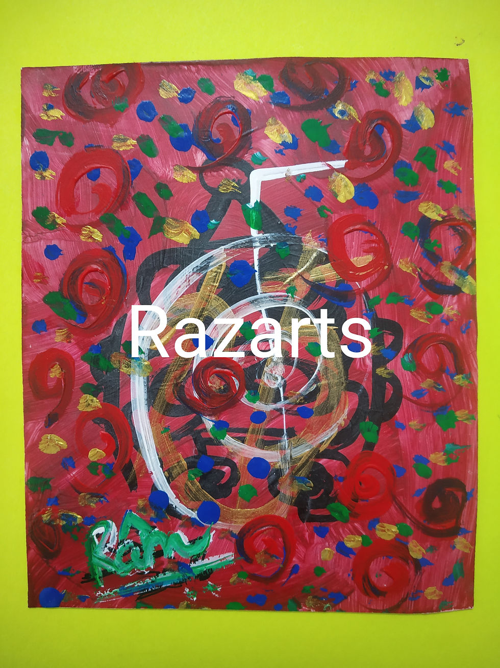 Chronic Fatigue Active Body Mind Reiki tiny art card