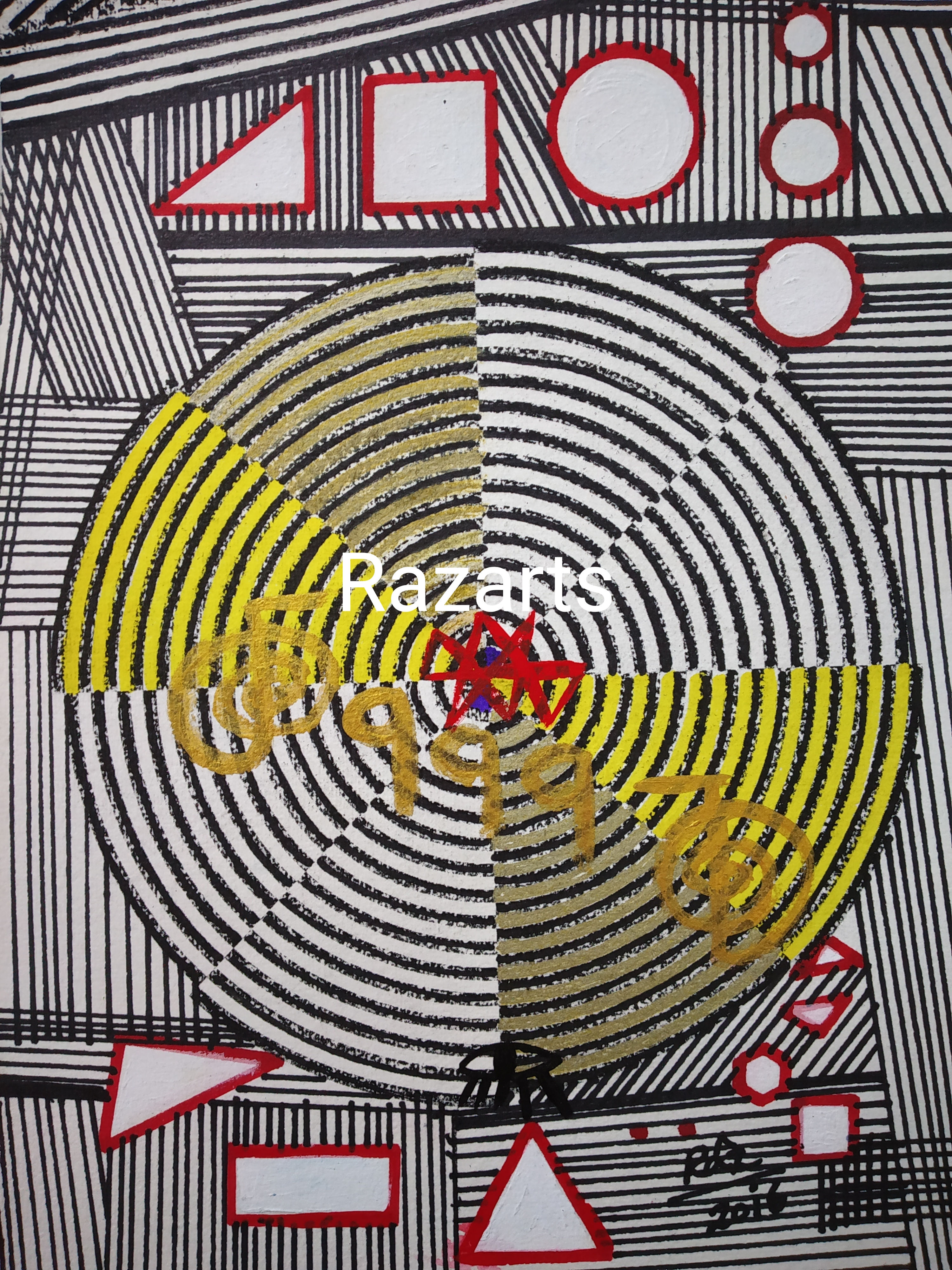 Triple Nine Red Abundance Mesmerizing luck!