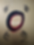 Razarts logo, black and red O with Cho Ku Rei symbols