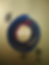 Razarts text over abstract blue swirl with spiral symbols