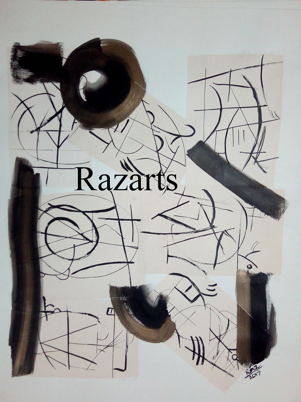 Thumbnail: Dadaism of 2001. Untitled 3 Spiritual Collages