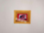 Framed abstract painting with 'Razarts' text