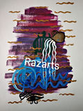 zodiac symbol reiki painting