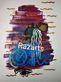 zodiac symbol reiki painting