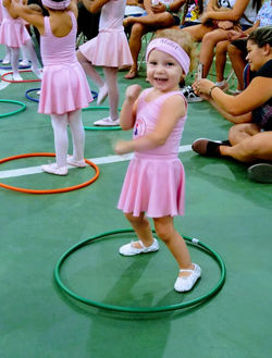Amostra de Ballet e Taekwondo