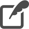 枠つきの羽根ペンのアイコン素材.png
