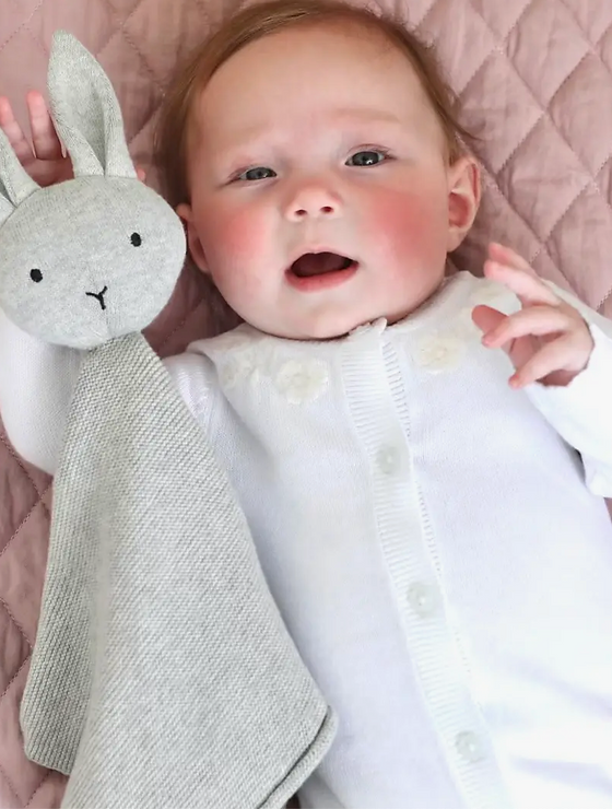 Organic Knit Baby Lovey | green design GOODS