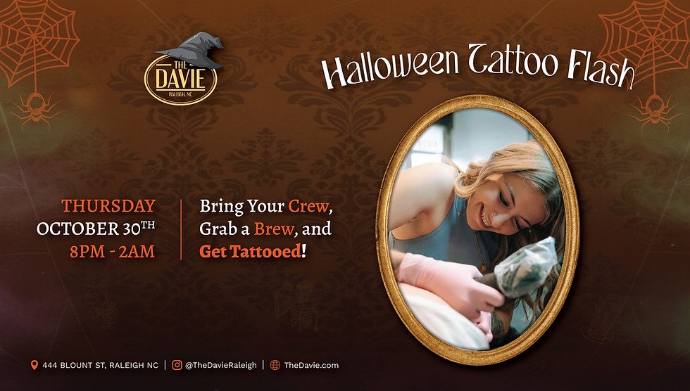 Halloween Tattoo Flash