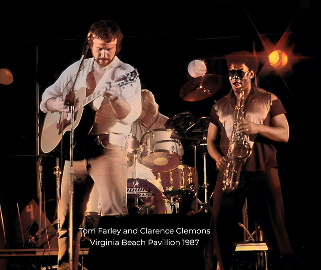 Tom and Clarence Clemons