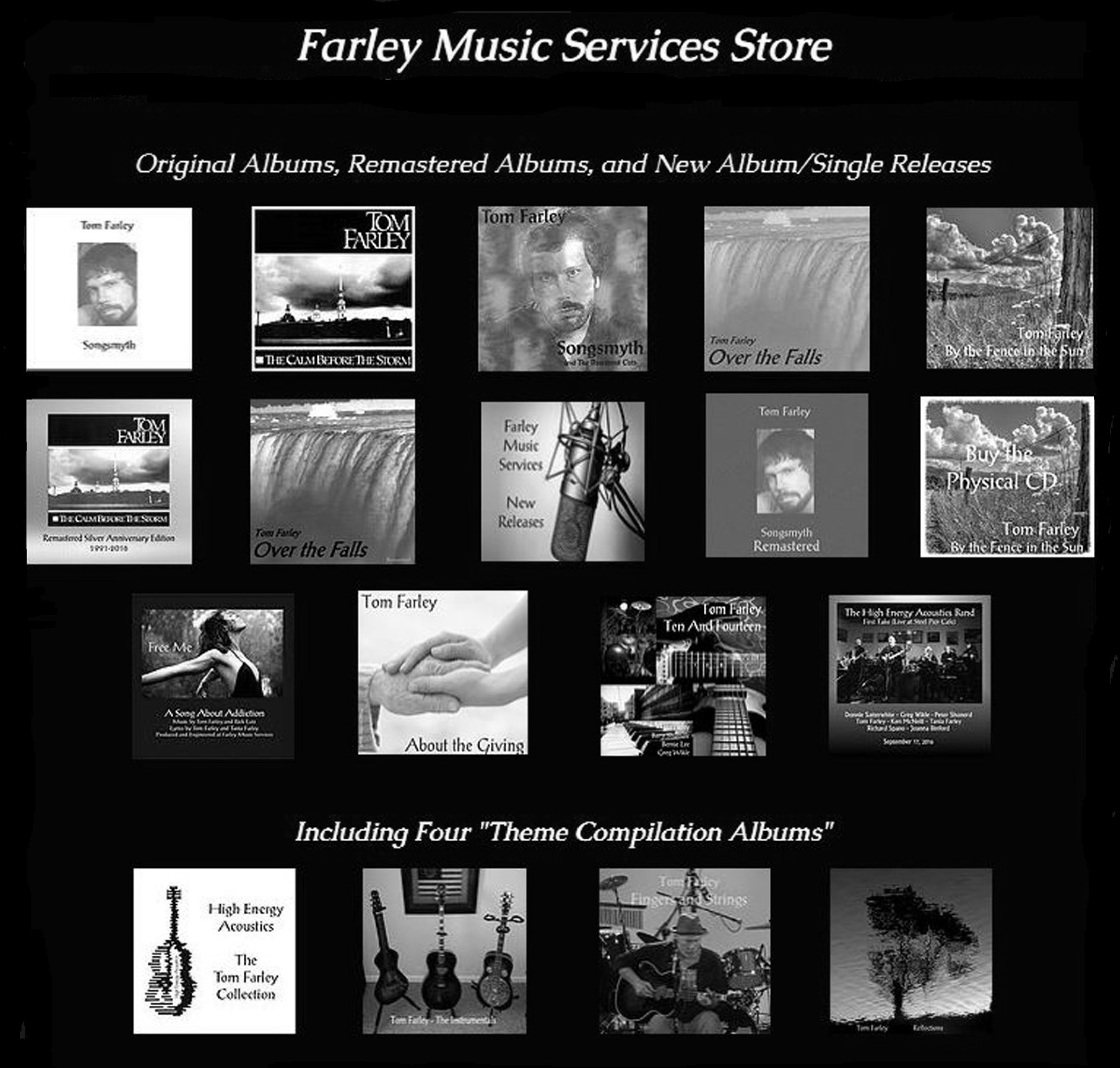 Tom Farley Music Catalog - 2017