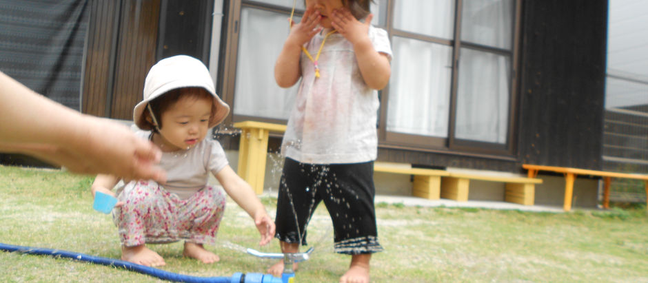 水あそびが始まりました♡(6月1日)