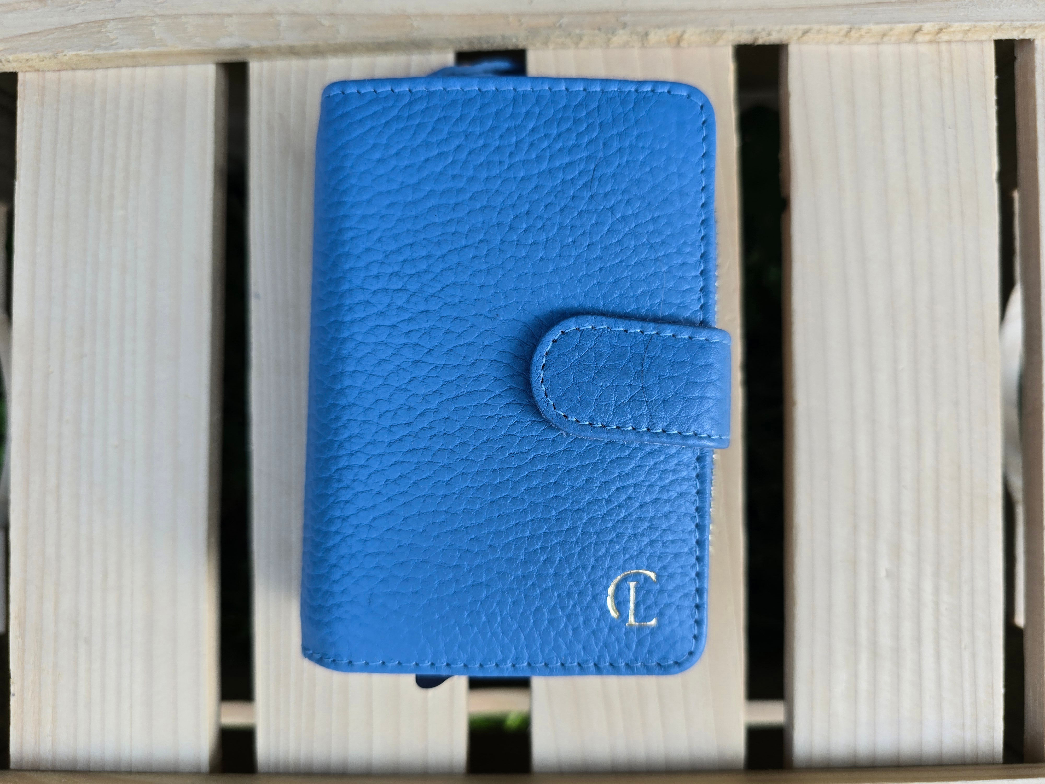 Kreditkarten Etui hellblau