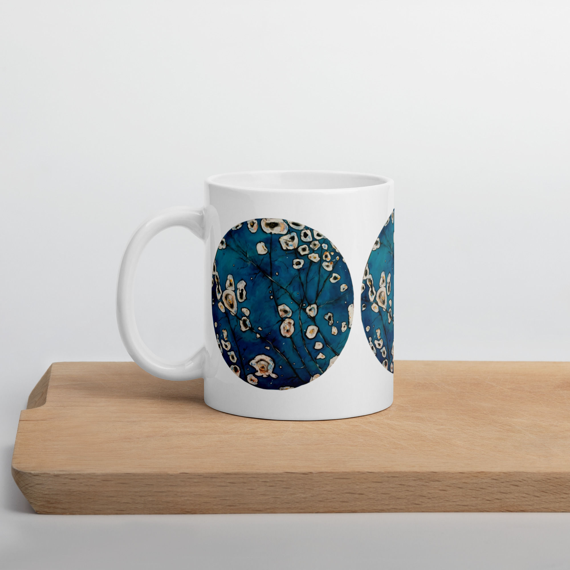 Leland Blue Stone Mug
