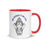 Miniatura: "The obstacle is the Path" Ganesha Mug with Color Inside