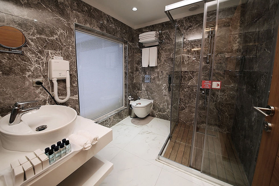 STANDART KARA MANZARALI BALKONSUZ ODA -