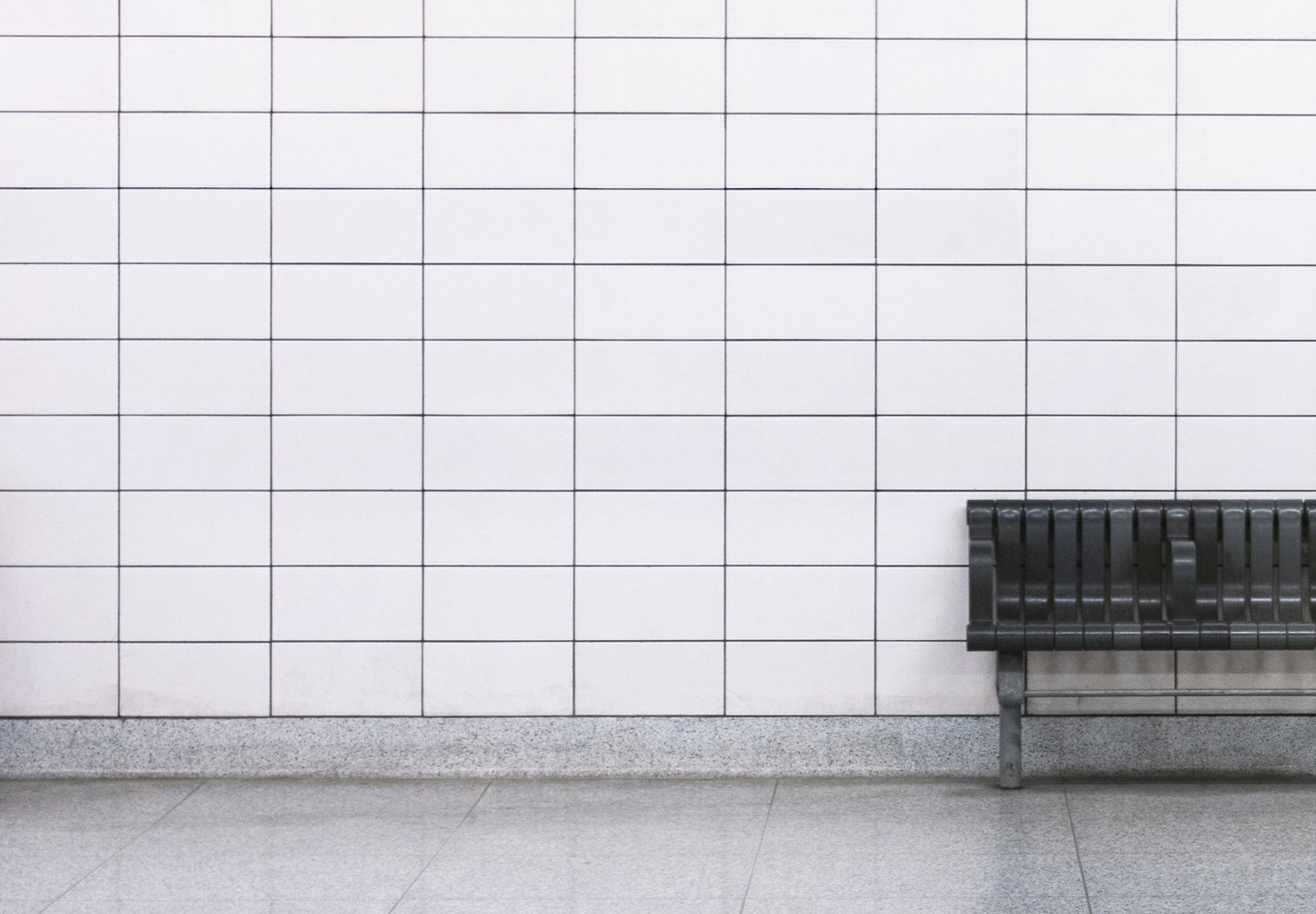 Mur blanc Carrelage