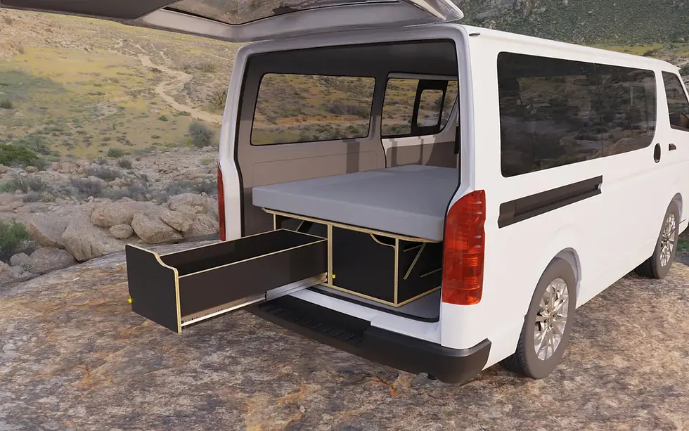 Miniatura: Mueble camper, modelo dragon